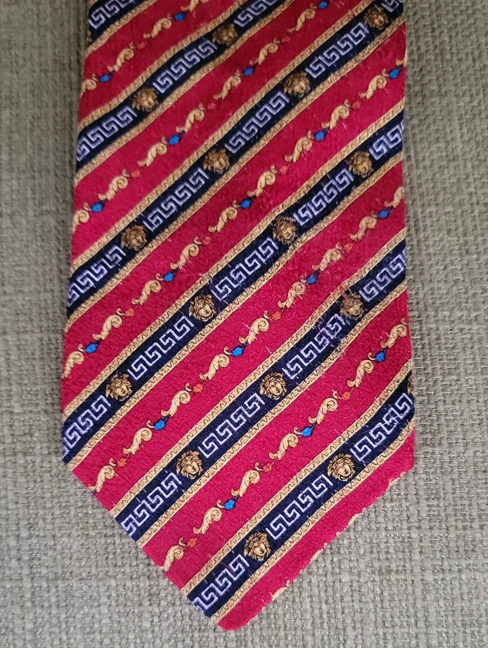 GIANNI VERSACE rare Vintage Medusa Men's Tie